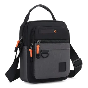 OEM Design Luxury New Outdoor Fashion Custom Waterproof Nylon Fabric Shoulder Sling Bag Men’s Messenger Bags