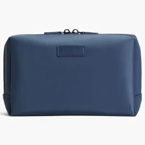 OEM Factory Classic PU Leather Wash Bag Portable Large Open Fashion Toiletry Bags Soft PU Cosmetic Clutch For Men Women