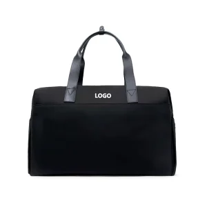 OEM Factory Nylon Duffle Bag Waterproof Custom Logo for Gym Sports Travel Essential Overnight Bag