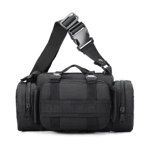 OEM High Quality Fishing Tackle Waist Hip Bag Waterproof TPU Fishing Fanny Pack with Linen Lining Anti Theft Outdoor Men’s Bags