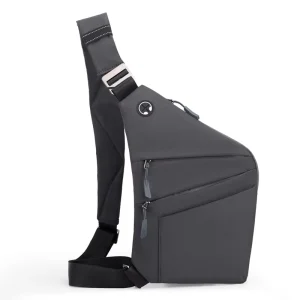 OEM Lightweight Men’s Chest Bags Durable Nylon Oxford Tactical Sling Crossbody Bag Anti Theft Fanny Pack