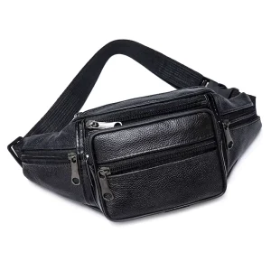 OEM Logo Fashion Men’s Waist Bag Outdoor Sports Casual Chest Bag Multifunctional Running Crossbody Bag