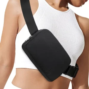 OEM Logo Nylon Waterproof Chest Bag Crossbody Bag Outdoor Sports Running Portable Men’s and Women’s Waist Bag