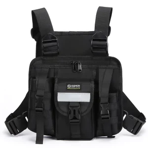 OEM Logo Tactical Vest Backpack Outdoor Sports Bag Cycling Bag Multifunctional Off-Road Vest Bag Backpack Chest Bag