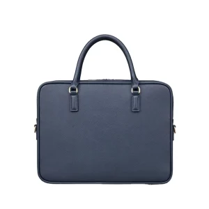 OEM Luxury Genuine Leather Men’s Business 15inch Laptop Briefcase