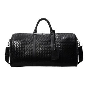 OEM ODM Custom Logo Gym Duffel Bag Lightweight Waterproof PU Leather Large Travel Bag