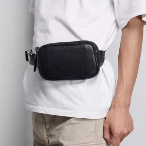 OEM ODM Waterproof Sport Waist Bag Fanny Pack with Zipper Closure for Men Women Crossbody