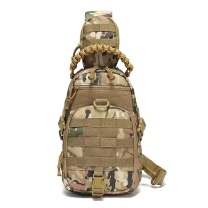 OEM Oxford Cloth Breathable Durable Waterproof Outdoor Sports Single shoulder Men’s Chest Bag Tactical Sling Backpack