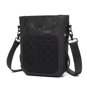 OZUKO 9783 Men’s Lightweight Waterproof Anti Theft Chest Pack Slim Shoulder Crossbody Sling Bag for Everyday Carry Gym &