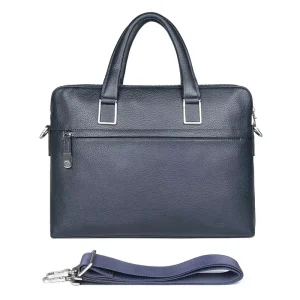 Office Bags for Men Men’s Portable Business Briefcase Large Capacity Leather Computer Bag Men’s Shoulder Messenger Bag