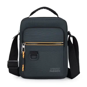 Original Luxury Men’s Fashionable Mini Canvas Messenger Crossbody Bag Light Weight Waterproof Nylon Casual Chest Waist