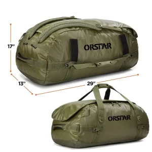 Orstar Customized Logo Men’s Sports Duffel Bag Large Capacity Multi Pocket Sports Gym Duffel Bag