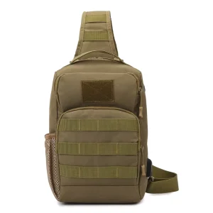 Outdoor Camouflage Tactical Oxford Material Waterproof Chest Bag Men’s Shoulder Messenger Bag Single Sling Crossbody