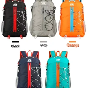 Outdoor Foldable Hiking Backpack Waterproof Lightweight Packable Sports Travel Backpack For Men And Women
