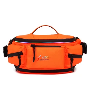 Outdoor LED Light Waist Band Party Light Belt Night Sports Safety Waist Bag Mobile Bag for Running