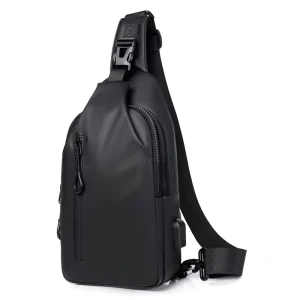 Outdoor Large Capacity Crossbody Bag Men’s Chest Bag Fashion Simple Trend Shoulder Bag