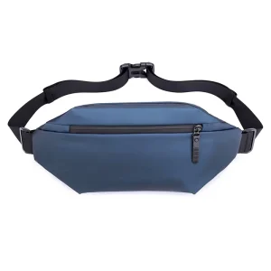 Outdoor Leisure Waist Bag Men’s One Shoulder Sling Messenger Bag Multi-functional Waterproof Chest Waist Bag for Men