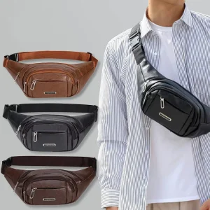 Outdoor Men Waist Belt Bag Waterproof Crossbody Zpiier Pocket Pouch Fanny Bags