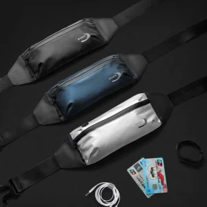 Outdoor Mobile Phone Waist Bag Large Capacity Men’s Chest Bag Multifunctional Waterproof Breathable Oxford