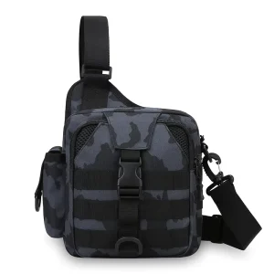 Outdoor Shoulder Bag Men’s Crossbody Bag Casual Large Capacity Multi-purpose Backpack Multifunctional Small Shoulder Bag