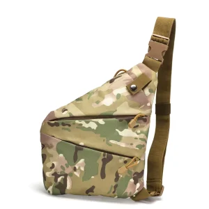 Outdoor Sports Concealed Tactical Storage Sling Bag Tactical Hiking Men Backpack Crossbody Chest Bag