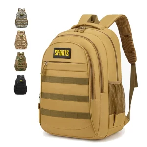 Outdoor Sports Travel Hiking Backpack Portable Waterproof Mountaineering Camo Waterproof Tactical Backpack