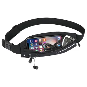 Outdoor Sports Workout Jogging Waist Pouch Fanny Pack Adjustable Slim Running Belt Phone Holder Waist Bag for Men Women