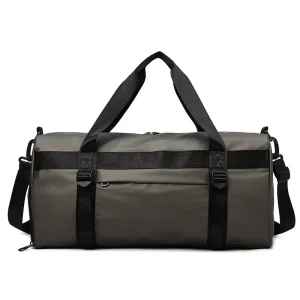 Outdoor Sports Yoga Bag Gym Travel Men’s Sports Bag Wet and Dry Separation Luggage Bag Waterproof with Shoe Box and Wet Pocket