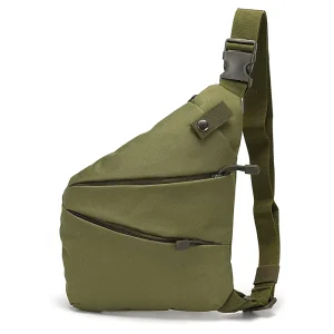 Outdoor Tactical Men’s Chest Bag Camouflage Fashion Mountain Hiking Carry Bag Durable CS Training Hunting Gear Chest Bag