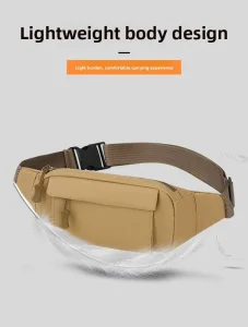 Outdoor Tactical Men’s Women’s Waist/Chest Bag Durable Lightweight Running Fitness Travel Sport Commuting 600D Oxford Mixed