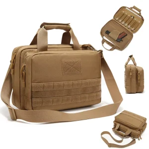 Outdoor Tactical Military-Style Shoulder Handbag Waterproof Nylon Multi-functional Large Capacity Outdoor Sports Storage Bag