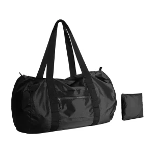 Outdoor Travel Fitness Bag Dry Wet Separation Foldable Design Zipper Closure Portable Hand-held Shoulder Nylon Light Weight