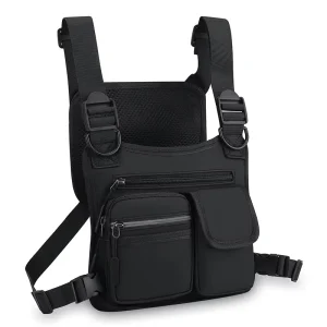 Outdoor Travel Tactical Bag Sports Trendy Chest Bag Workwear Casual Vest Personalized Crossbody Bag Men’s Style