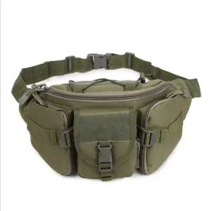 Outdoor Waist Pack Chest Waterproof Leisure Satchel Travel Cycling Sports Men’S Fanny Bag Running Fanny Pack Tactical Waist Bag