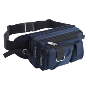 Outdoor Waterproof Men’s Waist Bag Multifunctional Sports Tactical Travel Chest Bag