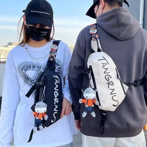 Outdoor Waterproof Oxford Satchel Travel Custom Messenger Sling Chest Crossbody Fanny Pack Men’s Bag Waist Bags