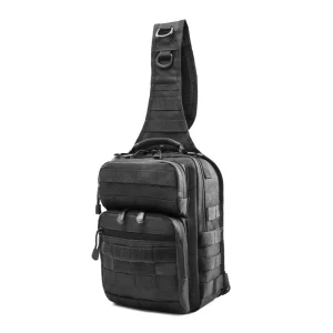 Overseas Spot Goods Tactical Sling Gym Bag Oxford Crossbody Small Gear Chest Bag Zipper Letter for Men Women’s Travel