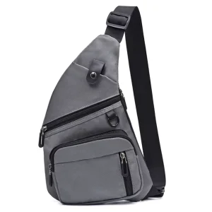 Oxford Chest Bags Men’s Sling Backpack Shoulder Banana Pouch With Phone Pocket Personalized Bags for Business Crossbody Bags