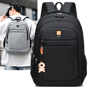 Oxford Cloth Large Capacity Customized 47*30*18cm Water Repellent Men’s Business Leisure Travel Student Backpack
