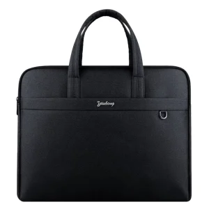 Oxford Cloth Waterproof Wide File Large Capacity Business Briefcase Men’s Handheld Meeting Laptop Bag Custom Logo