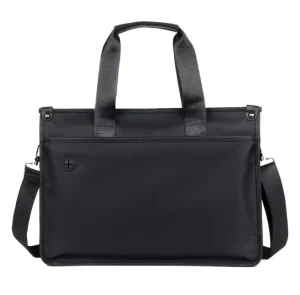 Oxford Fabric Large Capacity Handbag Men’s Business Casual Multi Functional Crossbody 14 Inch Laptop Bag