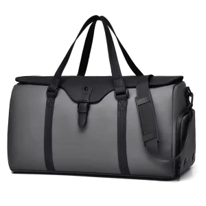 Oxford Style Men’s Dry Wet Separation Gym Luggage Bag Durable Crossbody Bag Sports Sling Travel Bag