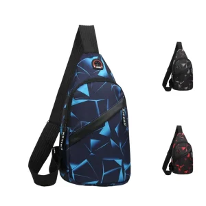 Oxford Utility Portable Men’s Outdoor Sport Waterproof Crossbody Cell Phone Sling Bag
