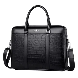 PU Leather Super Good Quality Men Business Handbag Laptop Bag Suitcase for Businessmen
