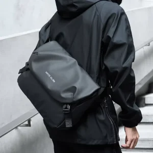 PVC Waterproof Messenger Bags for Men Outdoor Unisex Men’s Shoulder Crossbody Bags Daily Cycling Commuting ODM