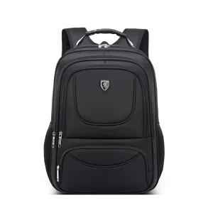 Polyester Oxford Material Lining Hard Handle Waterproof Leisure Men’s Laptop Backpack for Business Trip Work