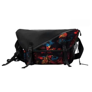 Polyester Waterproof Men’s Shoulder Bag Business Laptop Messenger Bag for College Boys and Students