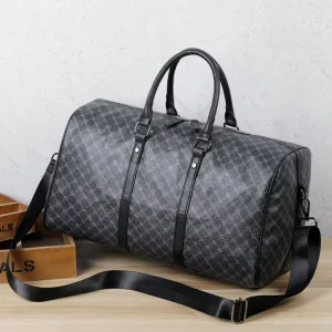 Popular Brand PU Waterproof Foldable Travel Bag Men’s Duffel Bag Suitable for Travel and Daily Attendance