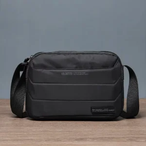 Popular Outdoor Fashion Business Pack Waterproof Waist Sling Cross-Body Bag for Men