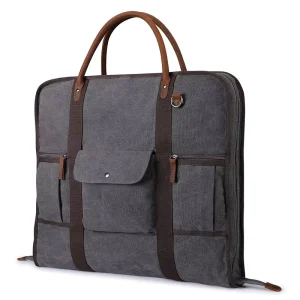 Portable Foldable Men’s Handbag Garment Cover for Business Travel Carry-On Suit Storage Tote Bag